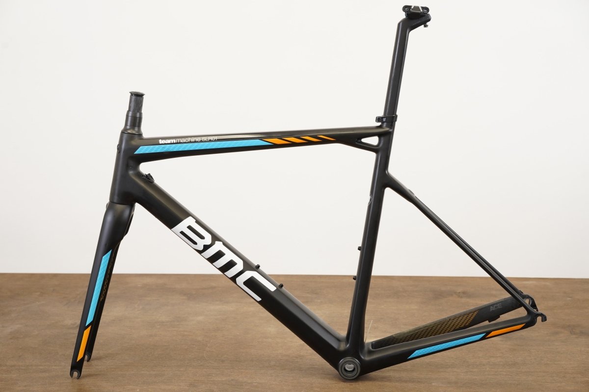 54cm BMC TeamMachine SLR01 Carbon Rim Brake Frameset SLR 01