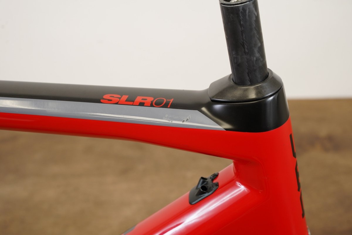 54cm BMC TeamMachine SLR01 Carbon Rim Brake Frameset SLR 01 *Repaired*