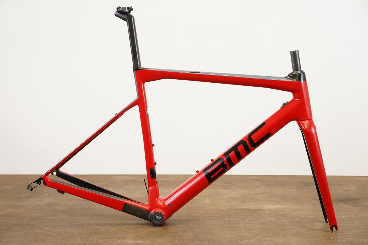54cm BMC TeamMachine SLR01 Carbon Rim Brake Frameset SLR 01 *Repaired*