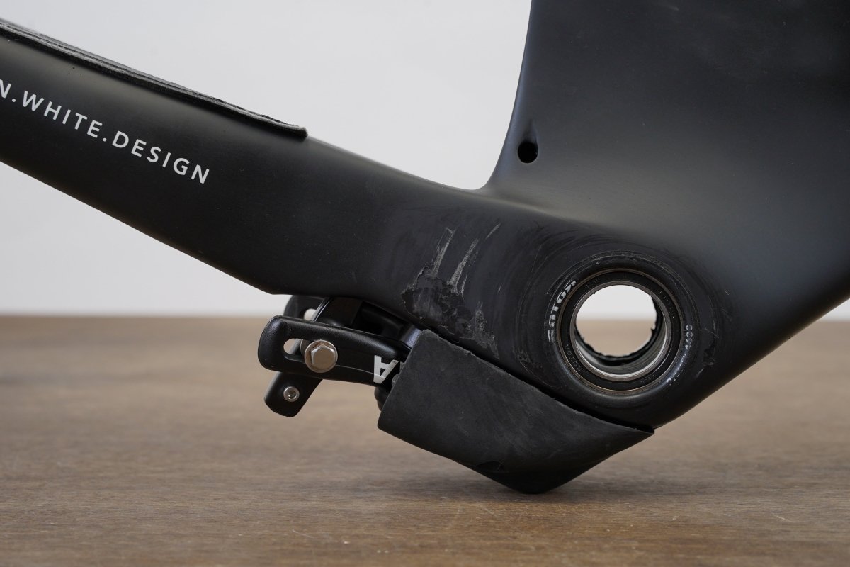 54cm Cervelo P5 TT Triathlon Carbon Rim Brake Frameset + Magura + Handlebar