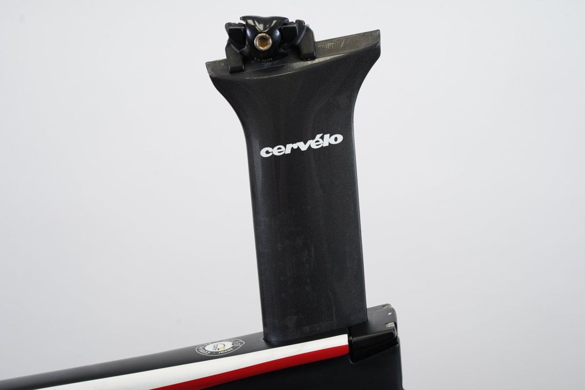 54cm Cervelo P5 TT Triathlon Carbon Rim Brake Frameset + Magura + Handlebar