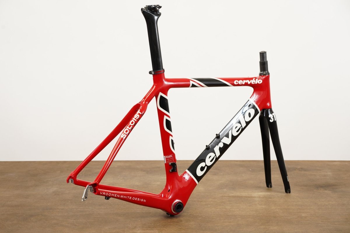 54cm Cervelo Soloist Carbon Rim Brake Road Frameset
