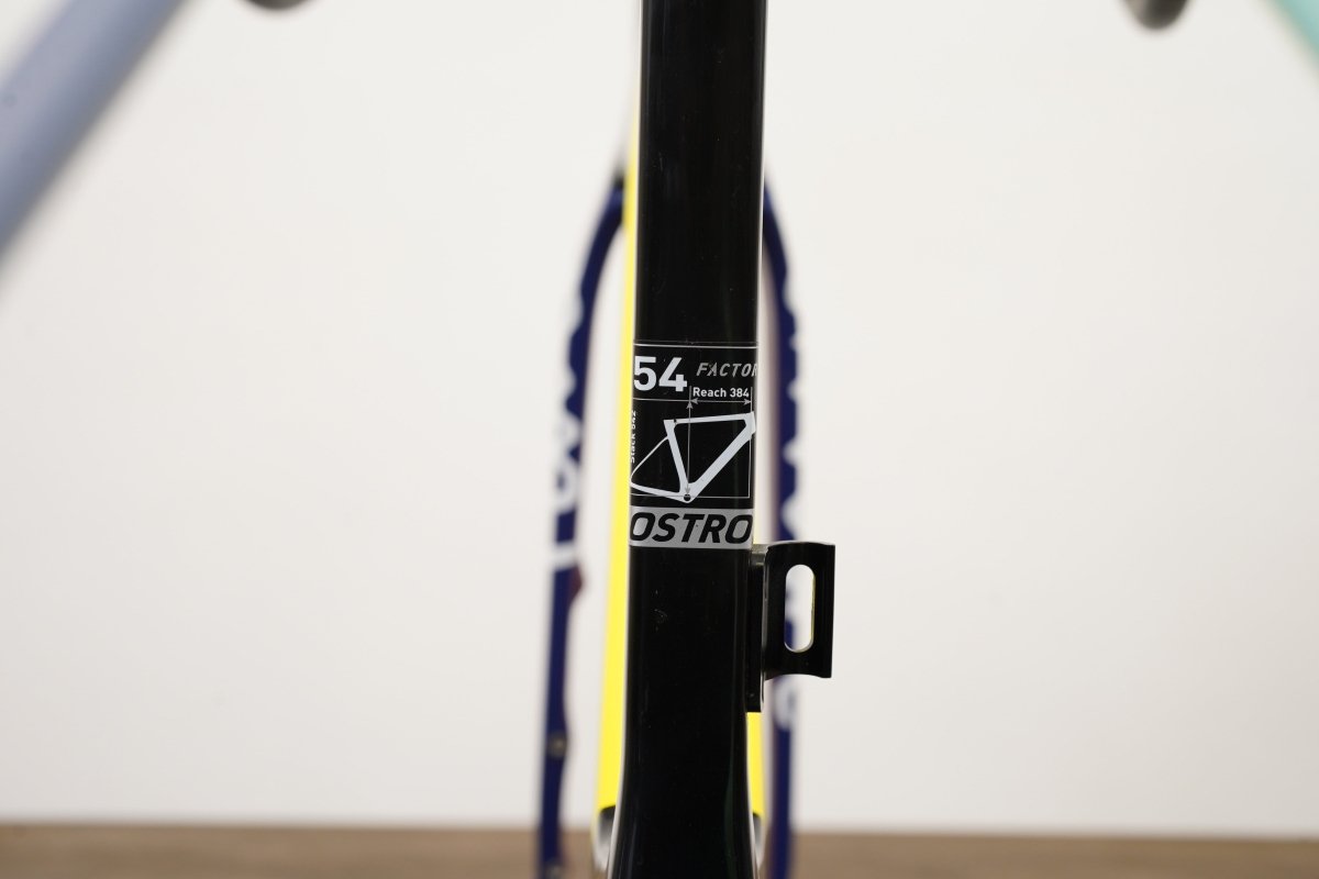54cm Factor Ostro VAM V1 Paul Smith Edition Carbon Disc Road Frameset + Cockpit