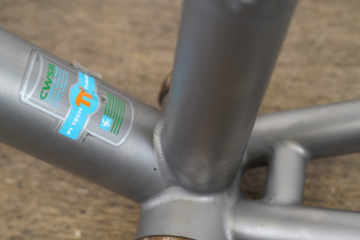 54cm Moots Vamoots CR ENVE Titanium Rim Brake Road Frameset