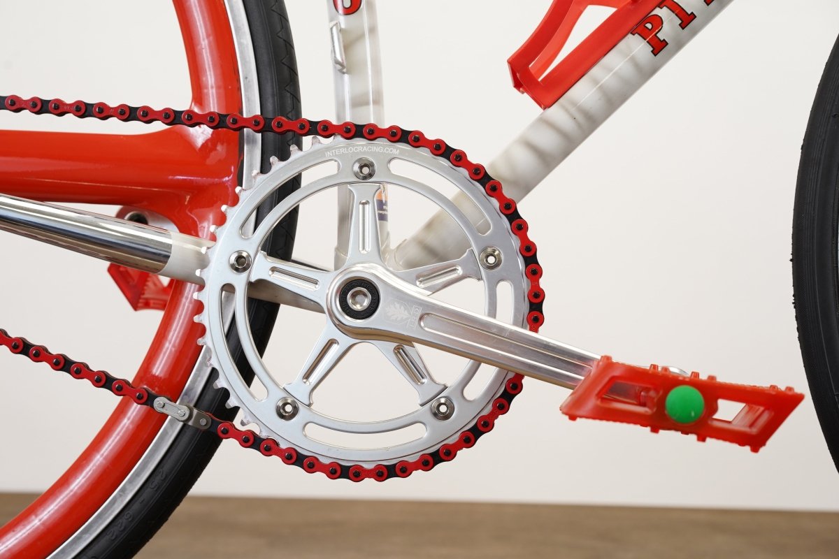54cm Pinarello Prologo Pista Steel Single Speed Vintage TT Track Bike
