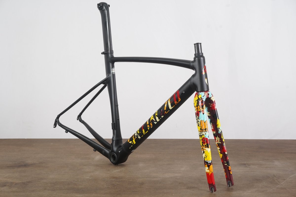 54cm Specialized Allez Sprint Alloy Grafitti Rim Brake Road Frameset