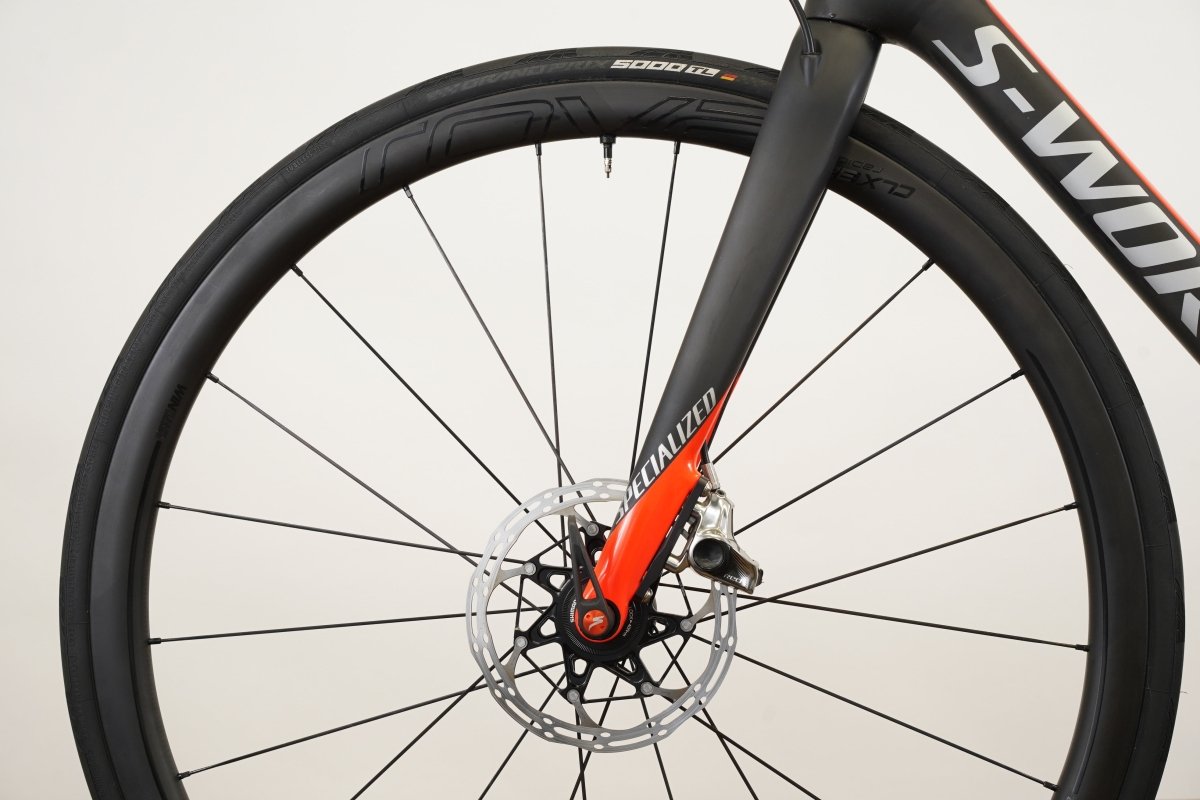 54cm Specialized S-WORKS Roubaix SRAM Red eTap Roval Carbon Disc Road Bike