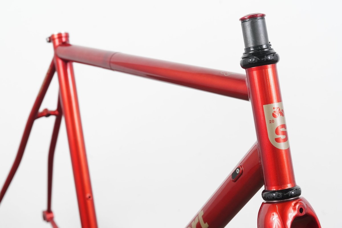 54cm Standert Triebwerk CR Columbus Steel Rim Brake Road Frameset