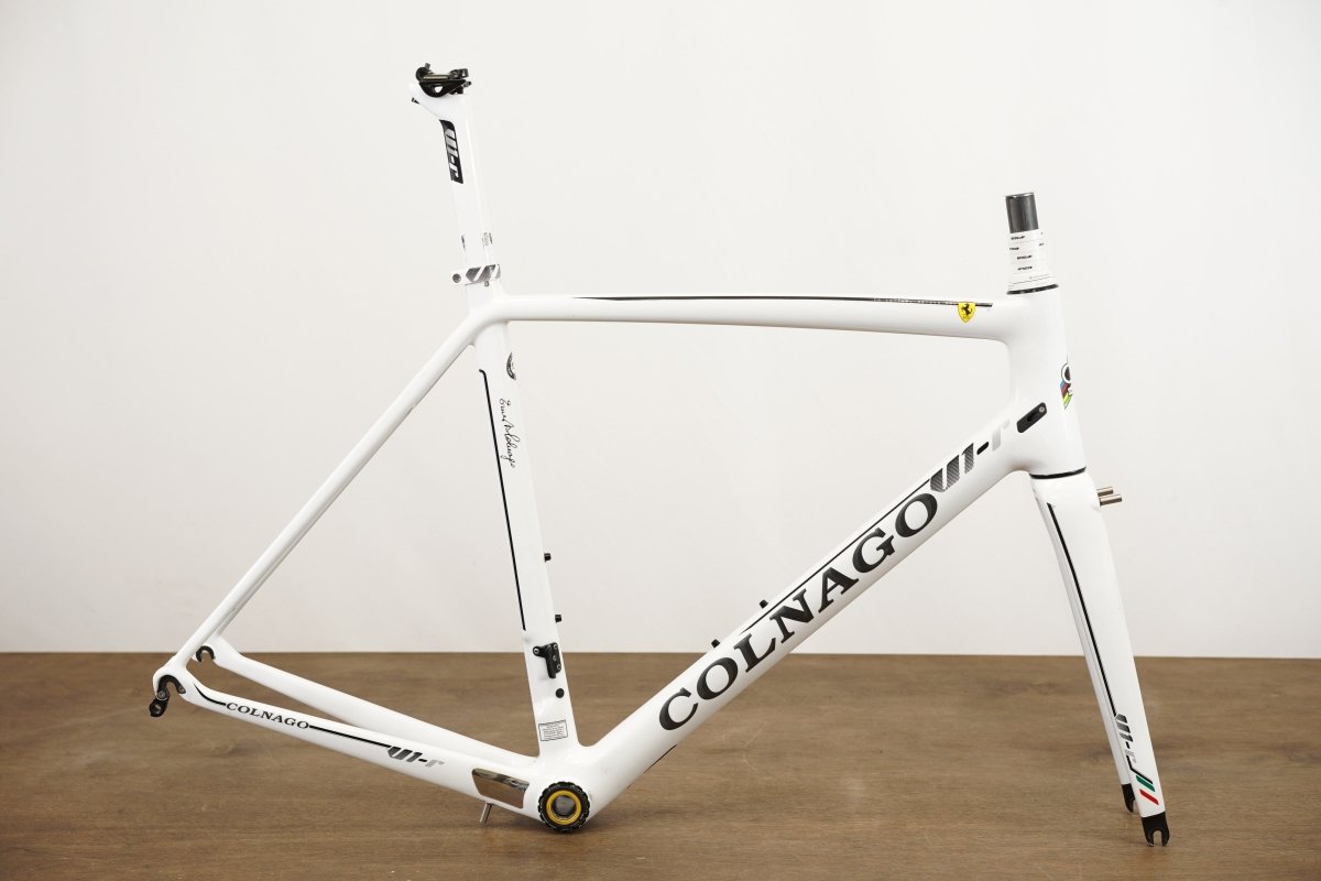 54s Colnago V1-R Ferrari Edition Carbon Rim Brake Road Frameset