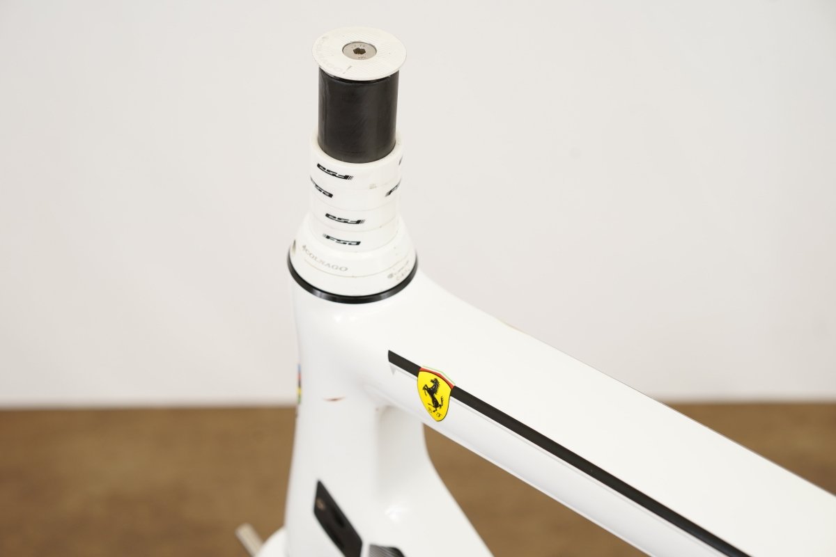 54s Colnago V1-R Ferrari Edition Carbon Rim Brake Road Frameset