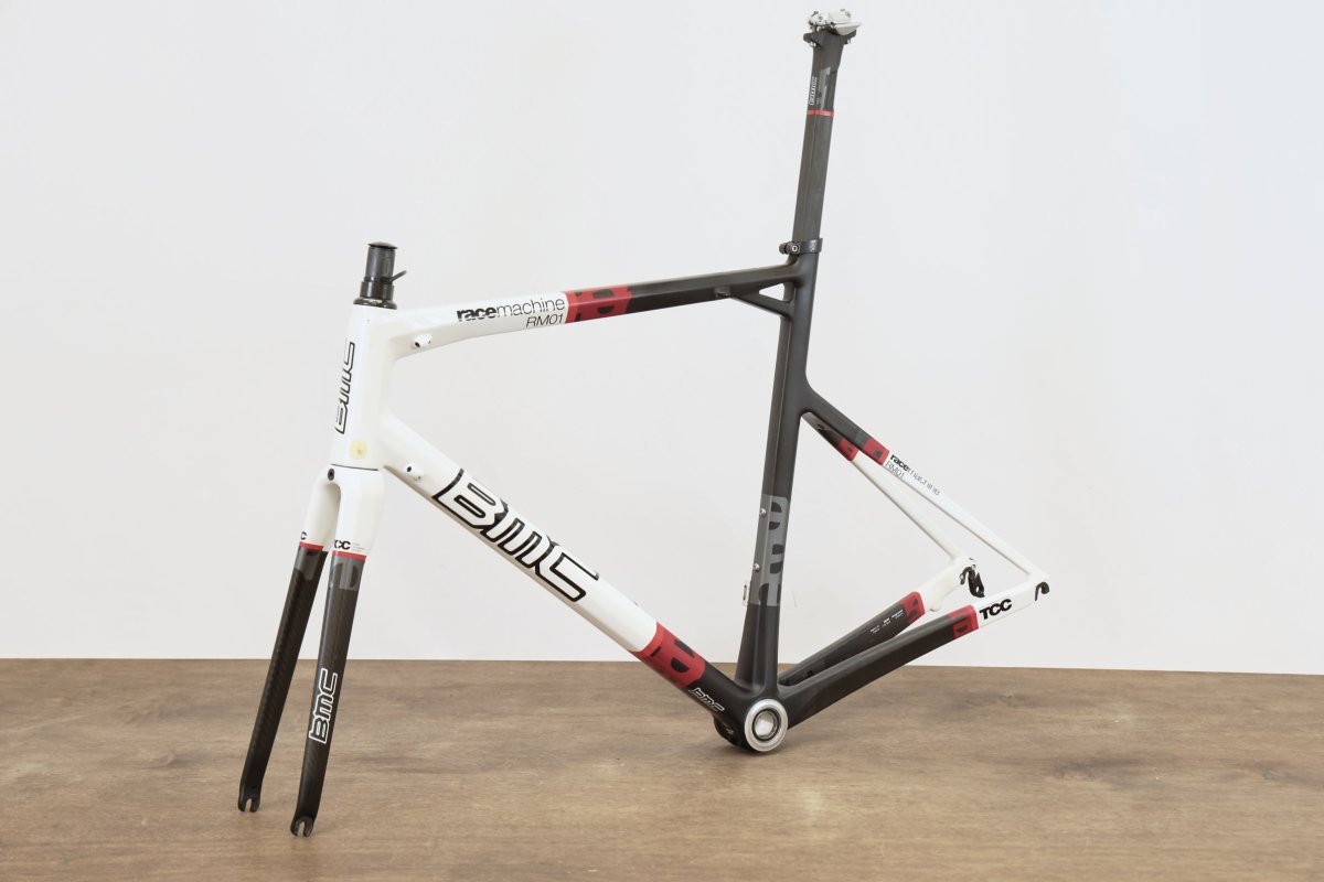 55cm BMC RaceMachine RM01 Carbon Rim Brake Road Frameset RM 01