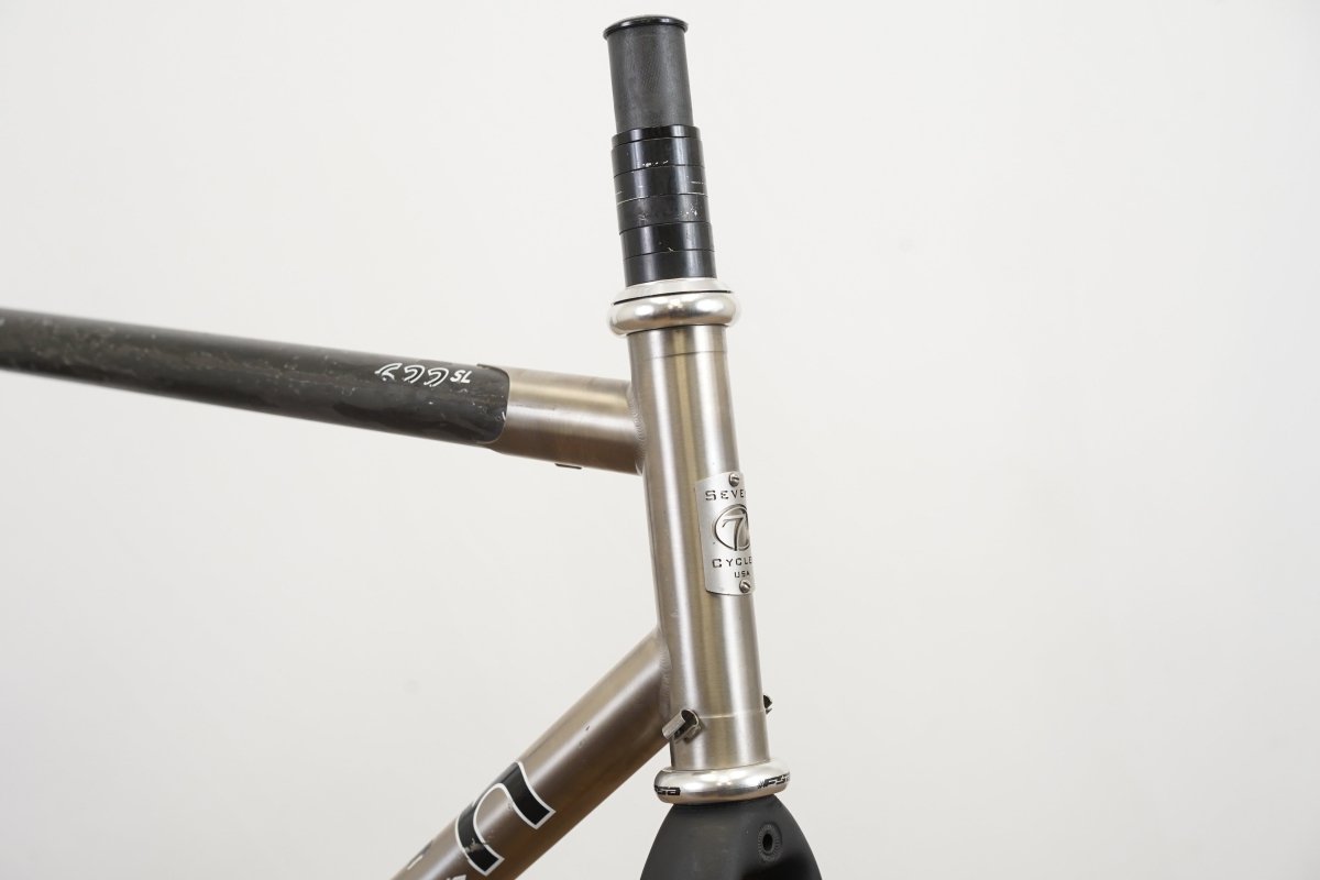 55cm Seven 622 SL Carbon Titanium Rim Brake Road Frameset (Custom Geometry)