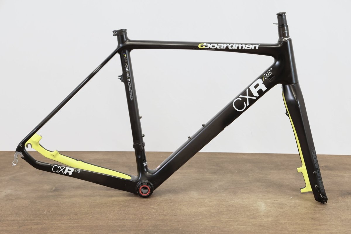 56cm Boardman CXR 9.8 Carbon Disc Brake Road Frameset