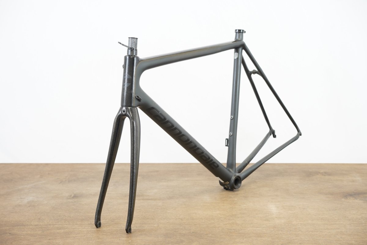 56cm Cannondale SuperSix EVO Black Inc. Carbon Rim Brake Frameset Super Six