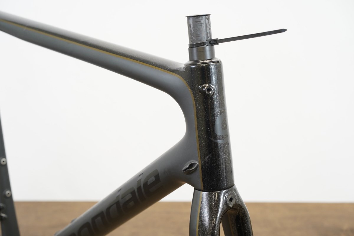 56cm Cannondale SuperSix EVO Black Inc. Carbon Rim Brake Frameset Super Six