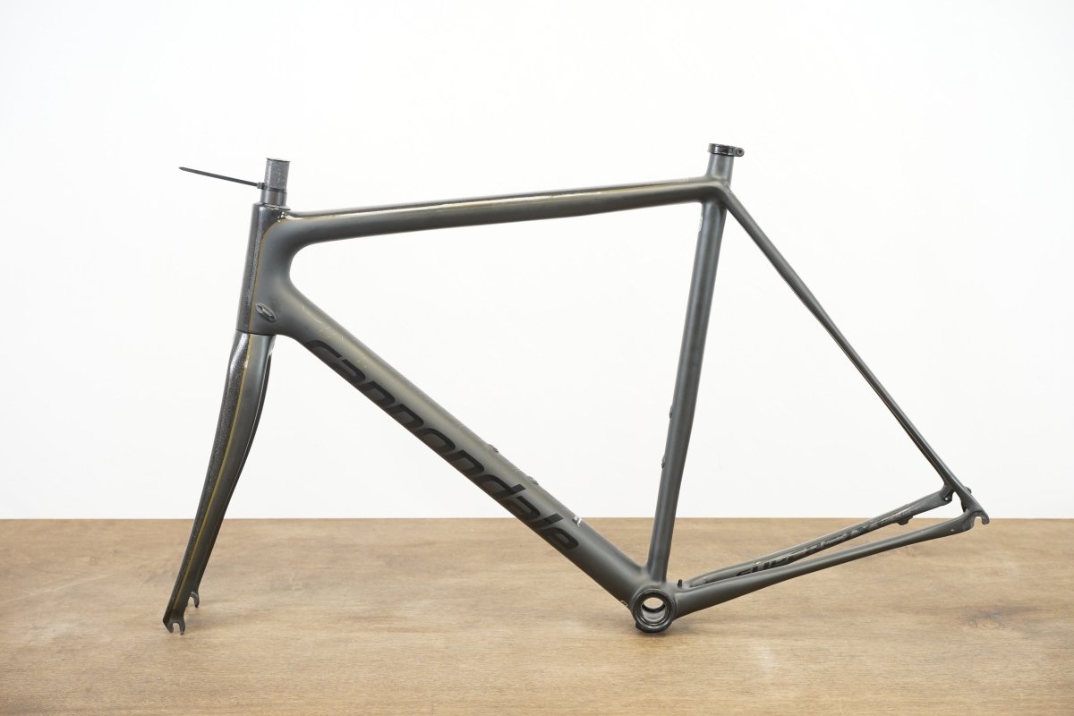 56cm Cannondale SuperSix EVO Black Inc. Carbon Rim Brake Frameset Super Six