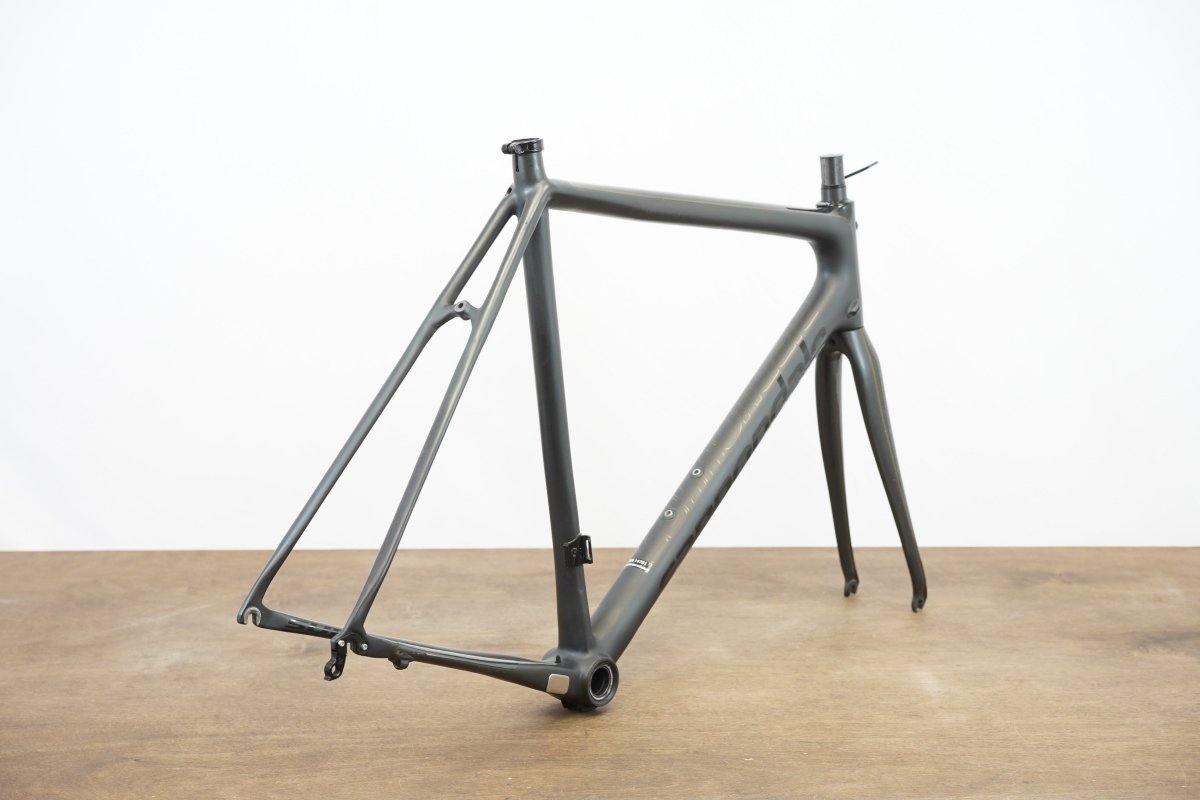 56cm Cannondale SuperSix EVO Black Inc. Carbon Rim Brake Frameset Super Six