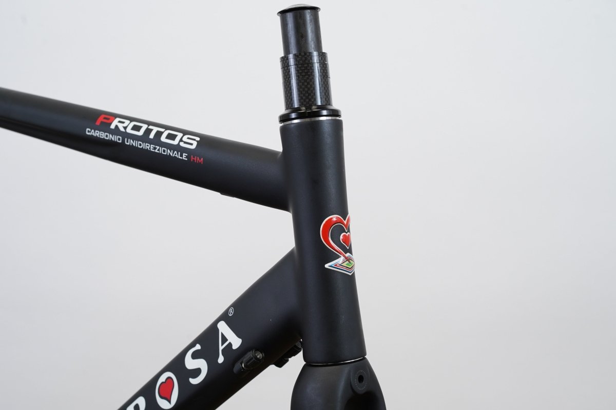 56cm De Rosa Protos Carbon Rim Brake Road Frameset
