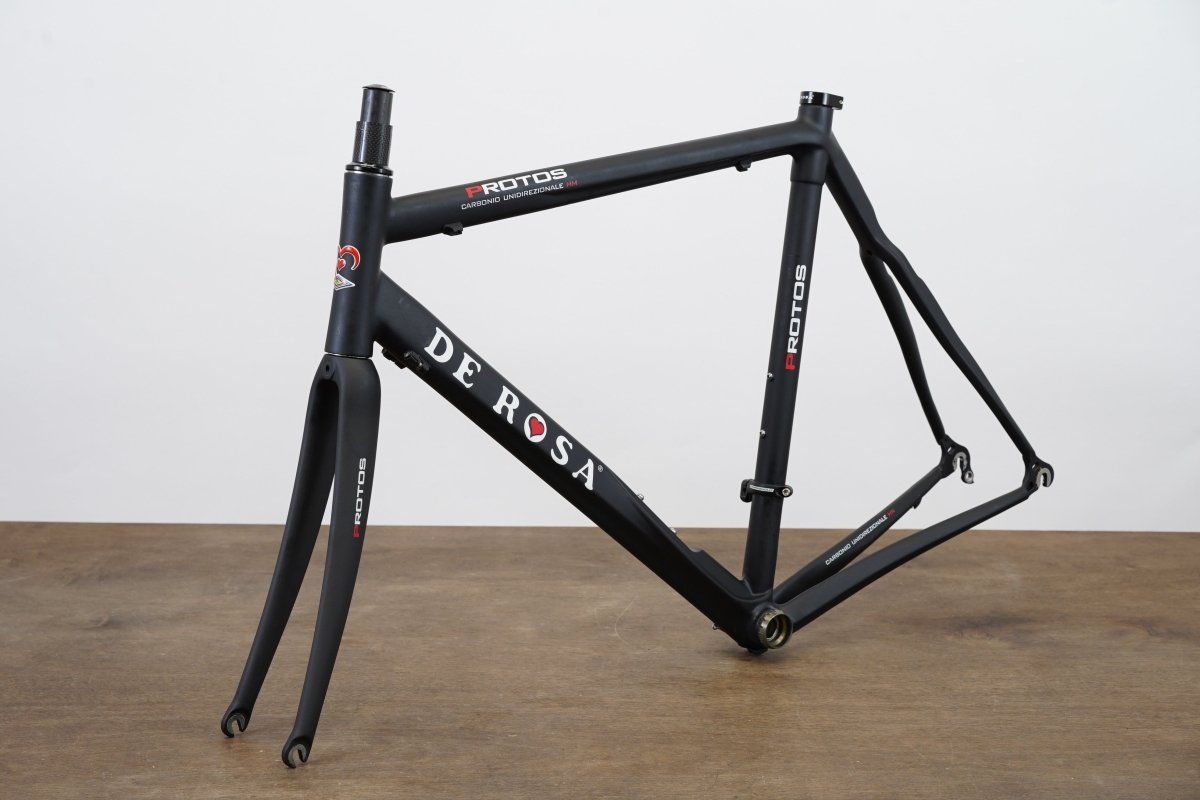 56cm De Rosa Protos Carbon Rim Brake Road Frameset