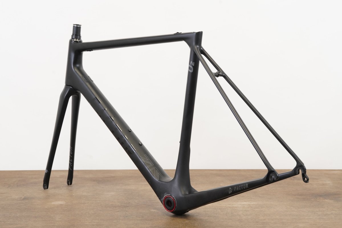 56cm Factor O2 Carbon Rim Brake Road Frameset *Repaired*