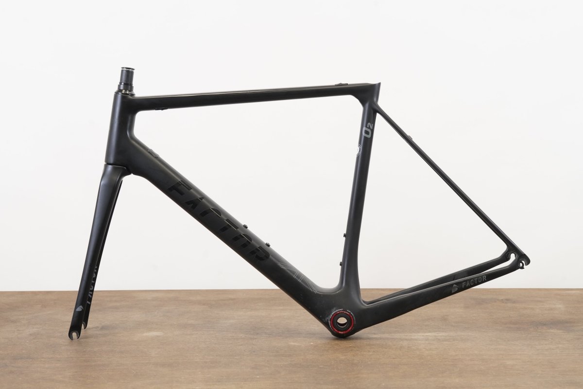 56cm Factor O2 Carbon Rim Brake Road Frameset *Repaired*