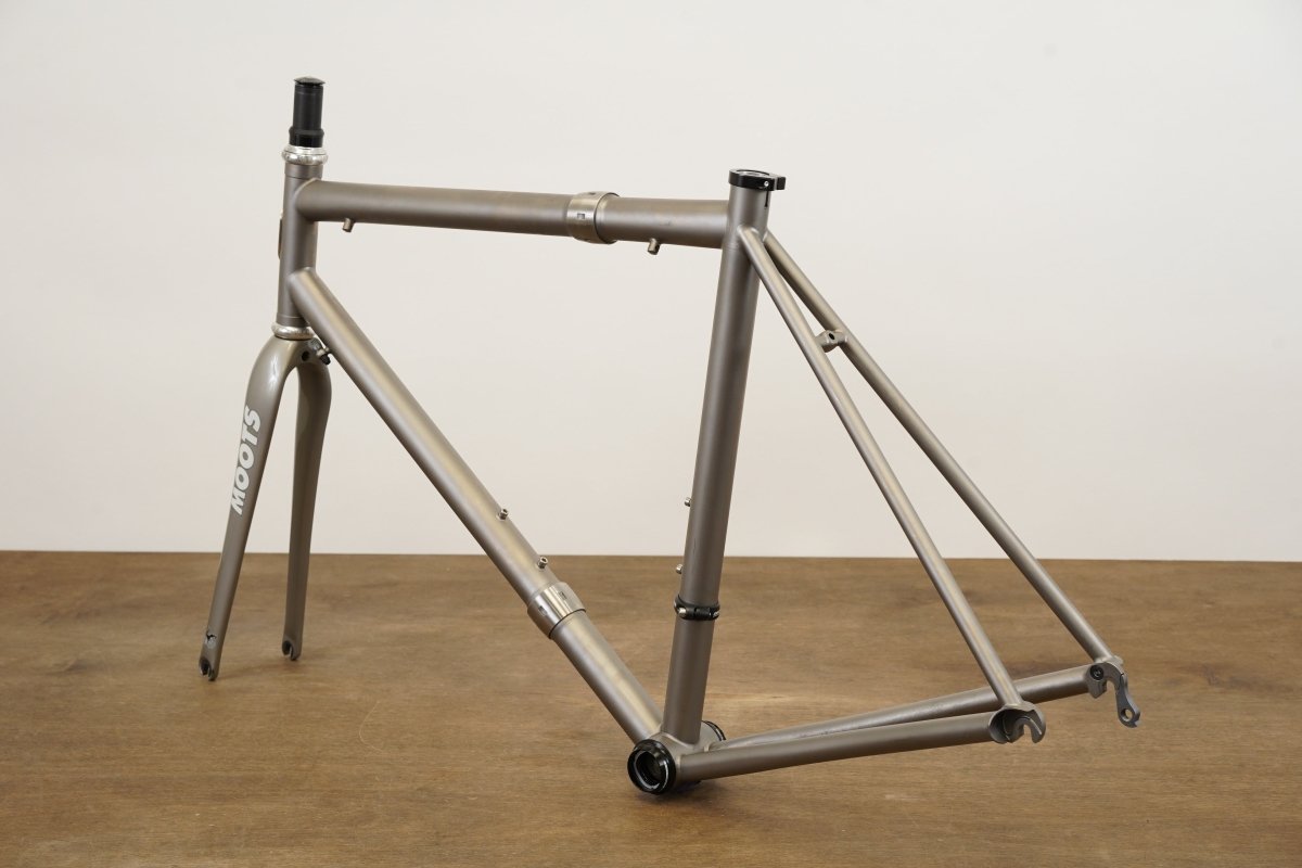 56cm Moots S&S Coupler Titanium Rim Brake Road Frameset