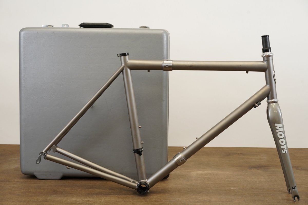 56cm Moots S&S Coupler Titanium Rim Brake Road Frameset