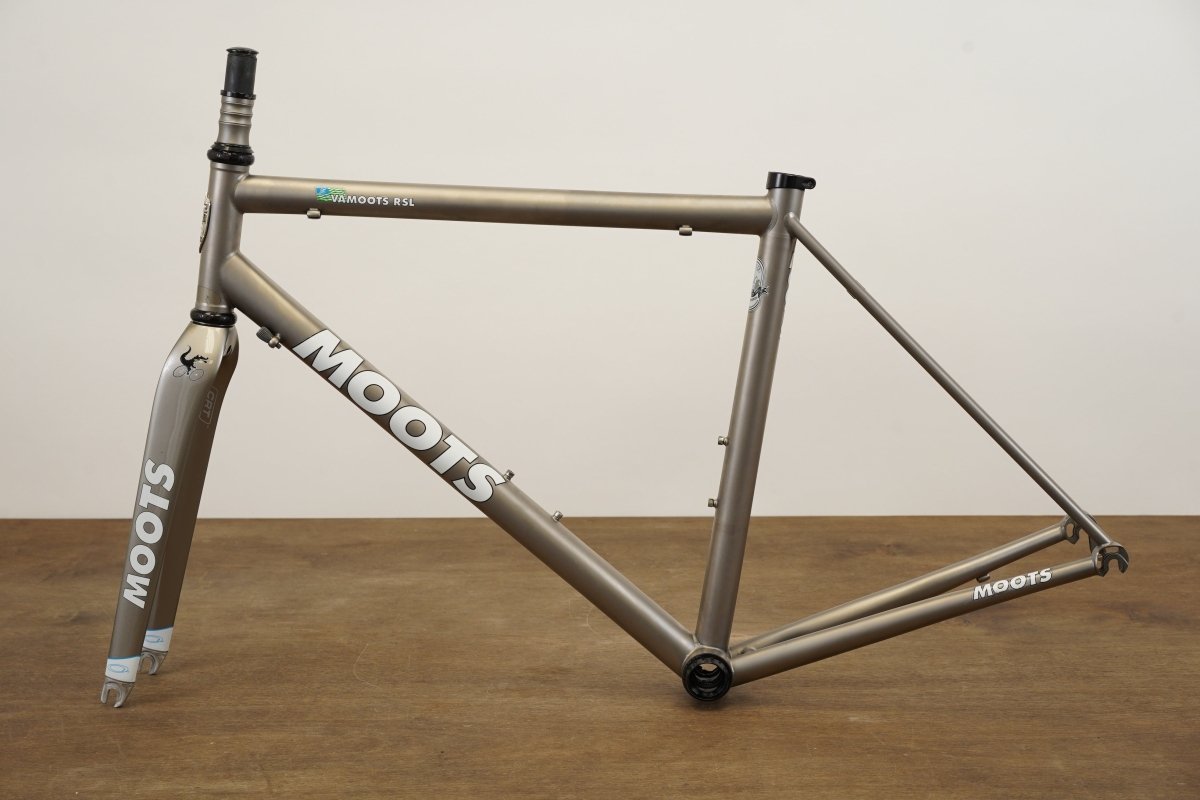 56cm Moots Vamoots RSL Titanium Rim Brake Road Frameset