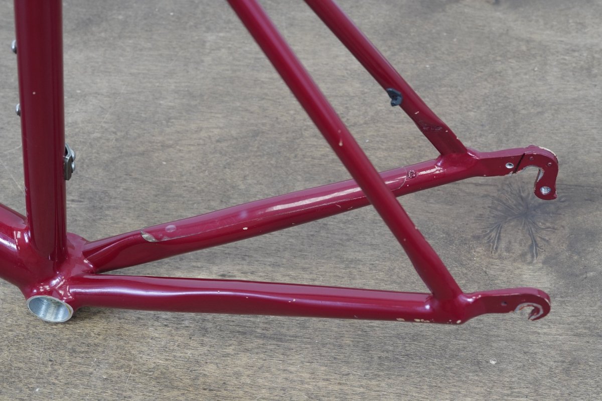 56cm Racing 900 2.8 Series Alloy Rim Brake Road Frameset Vintage