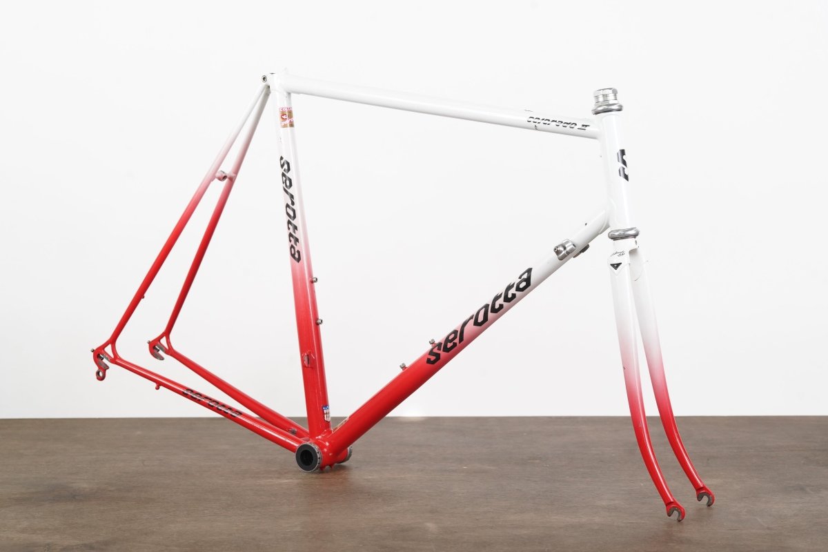 56cm Serotta Colorado II Steel Rim Brake Road Frameset