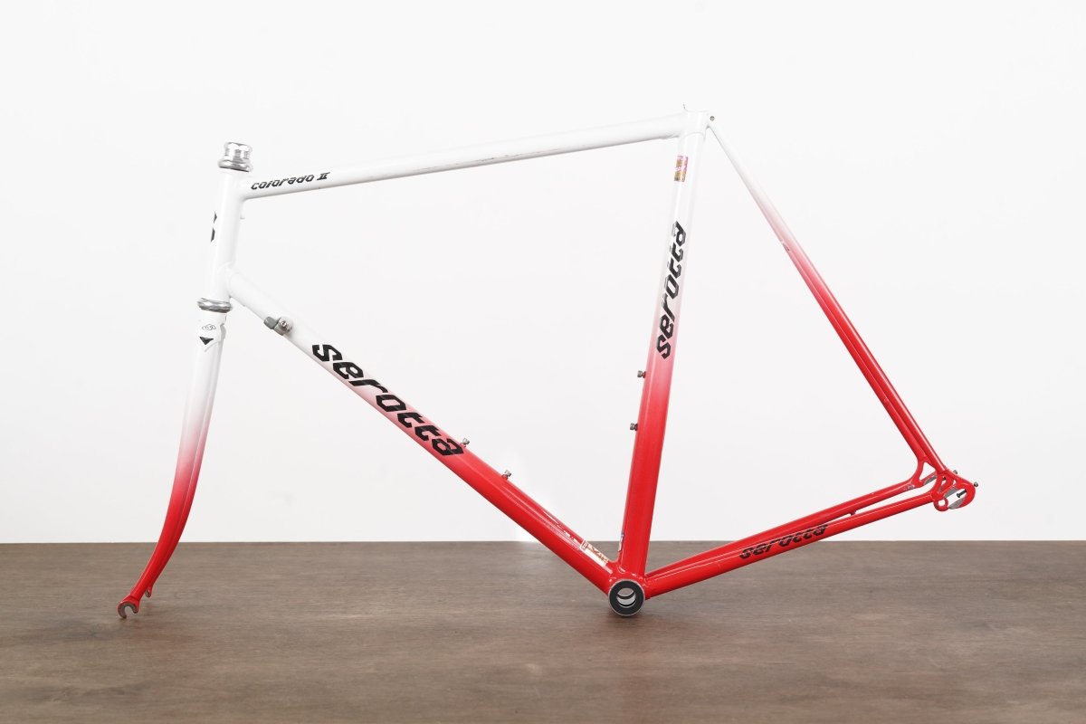 56cm Serotta Colorado II Steel Rim Brake Road Frameset