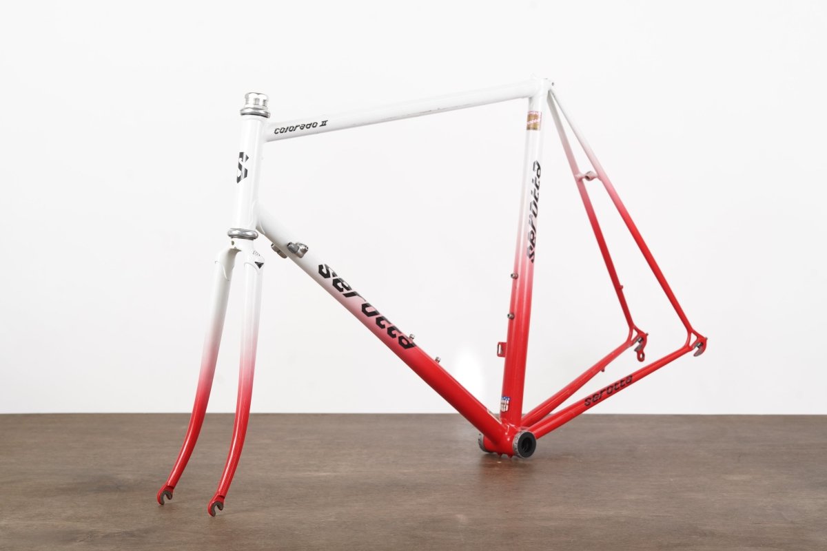 56cm Serotta Colorado II Steel Rim Brake Road Frameset