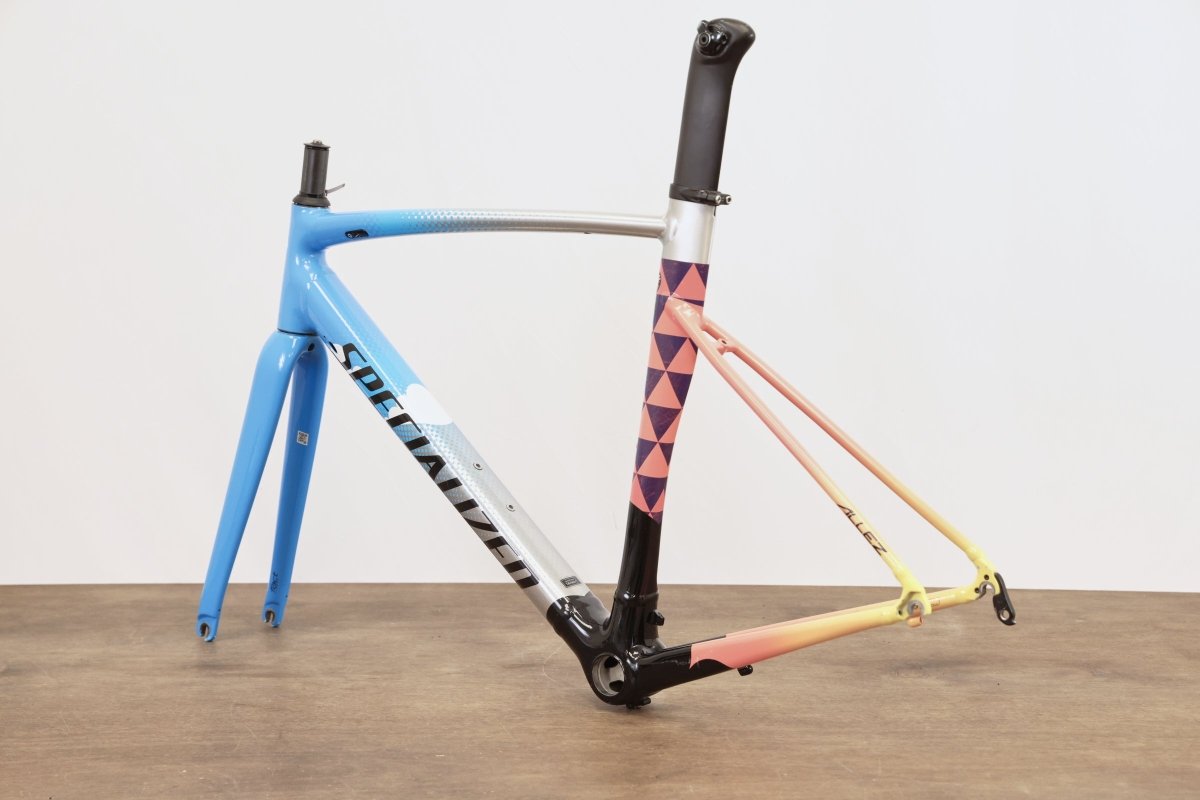 56cm Specialized Allez Sprint Red Hook Crit Alloy Rim Brake Road Frameset