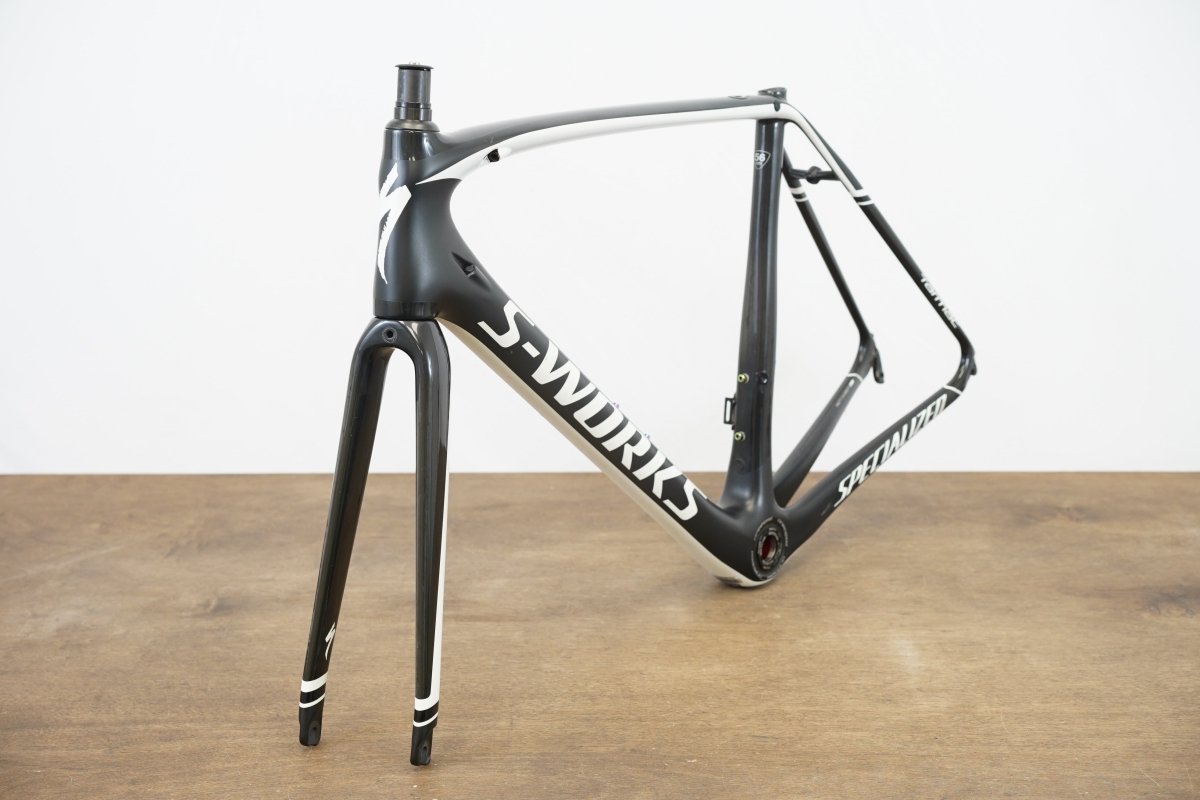 56cm Specialized S-WORKS Tarmac SL5 Carbon Rim Brake Frameset *Repaired*