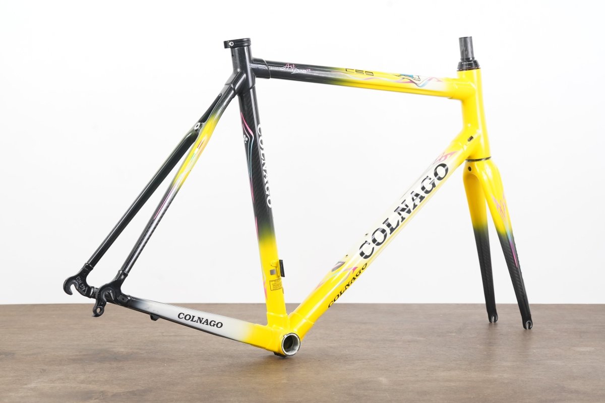 56s Colnago C59 Art Decor Carbon Rim Brake Road Frameset