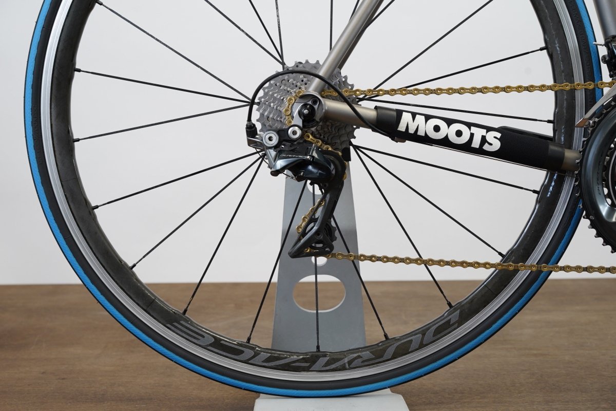 57cm Moots Vamoots CR Shimano Dura-Ace R9100 11 Speed Rim Titanium Road Bike