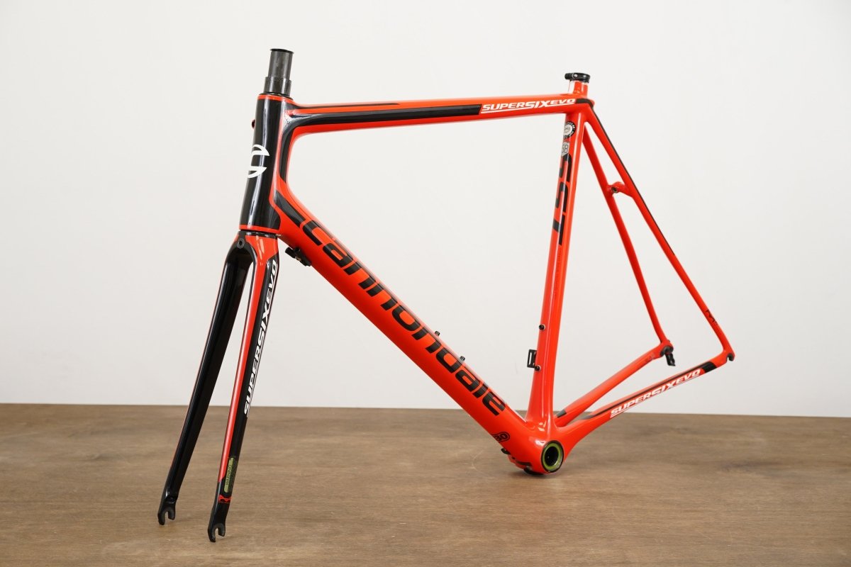 58cm Cannondale SuperSix EVO Hi-Mod Carbon Rim Brake Frameset Super Six HiMod