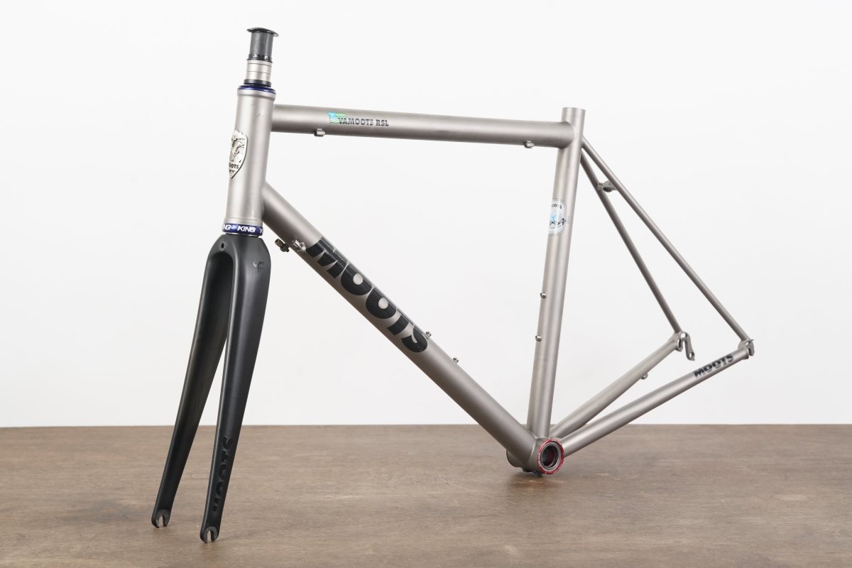 58cm Moots Vamoots RSL Titanium Rim Brake Road Frameset