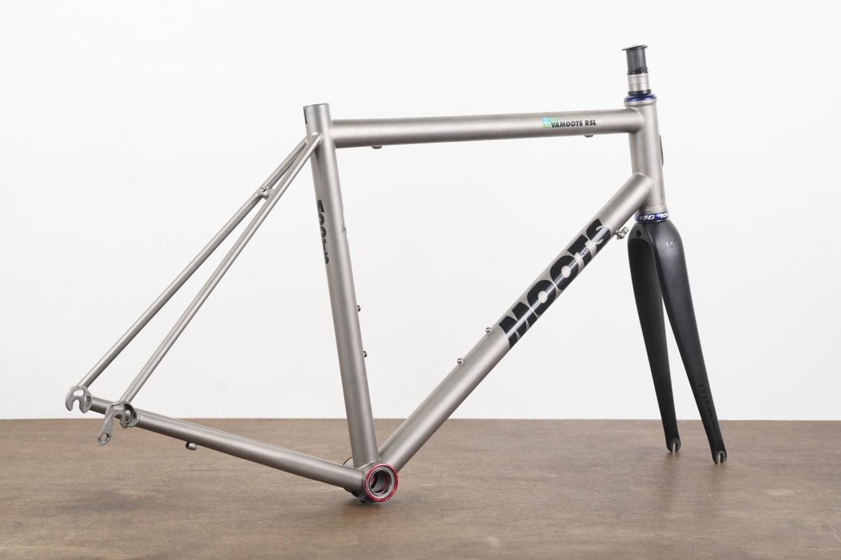 58cm Moots Vamoots RSL Titanium Rim Brake Road Frameset