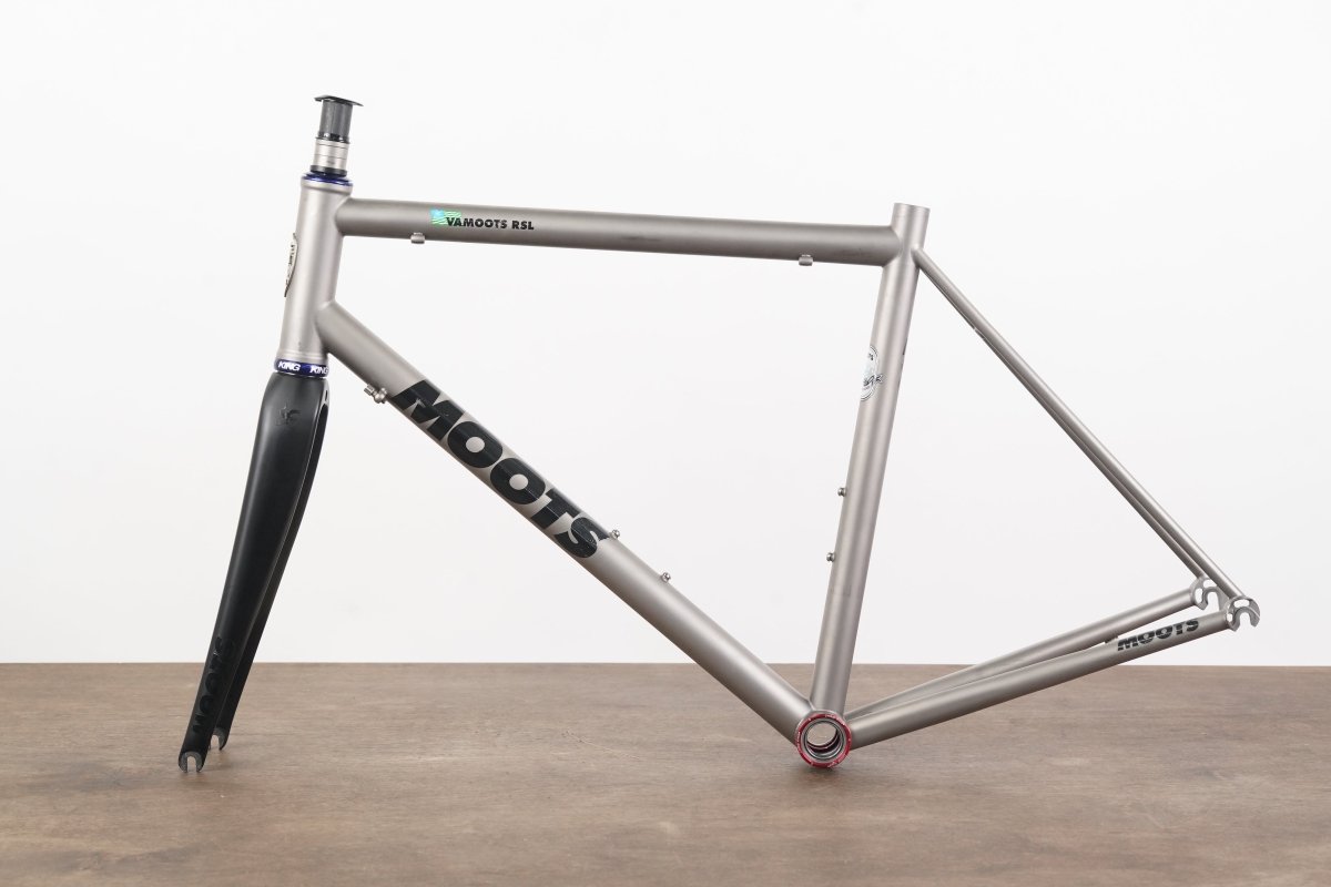 58cm Moots Vamoots RSL Titanium Rim Brake Road Frameset