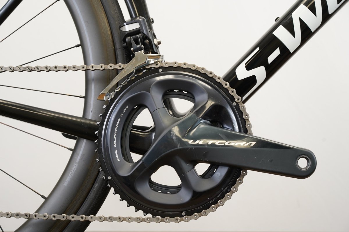 58cm Specialized S-WORKS Tarmac SL6 Ultegra Di2 GS Roval Carbon Rim Road Bike