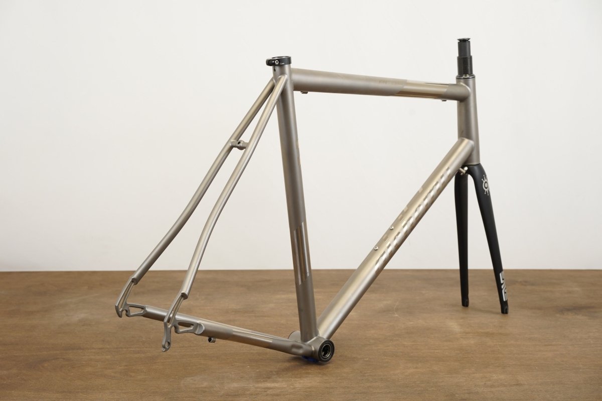 61cm Alchemy Eros Titanium Rim Brake Road Frameset