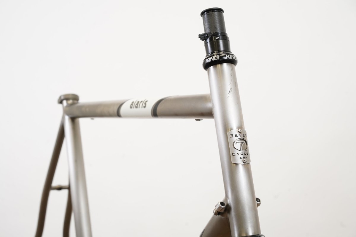 62cm Seven Alaris ENVE Titanium Rim Brake Road Frameset
