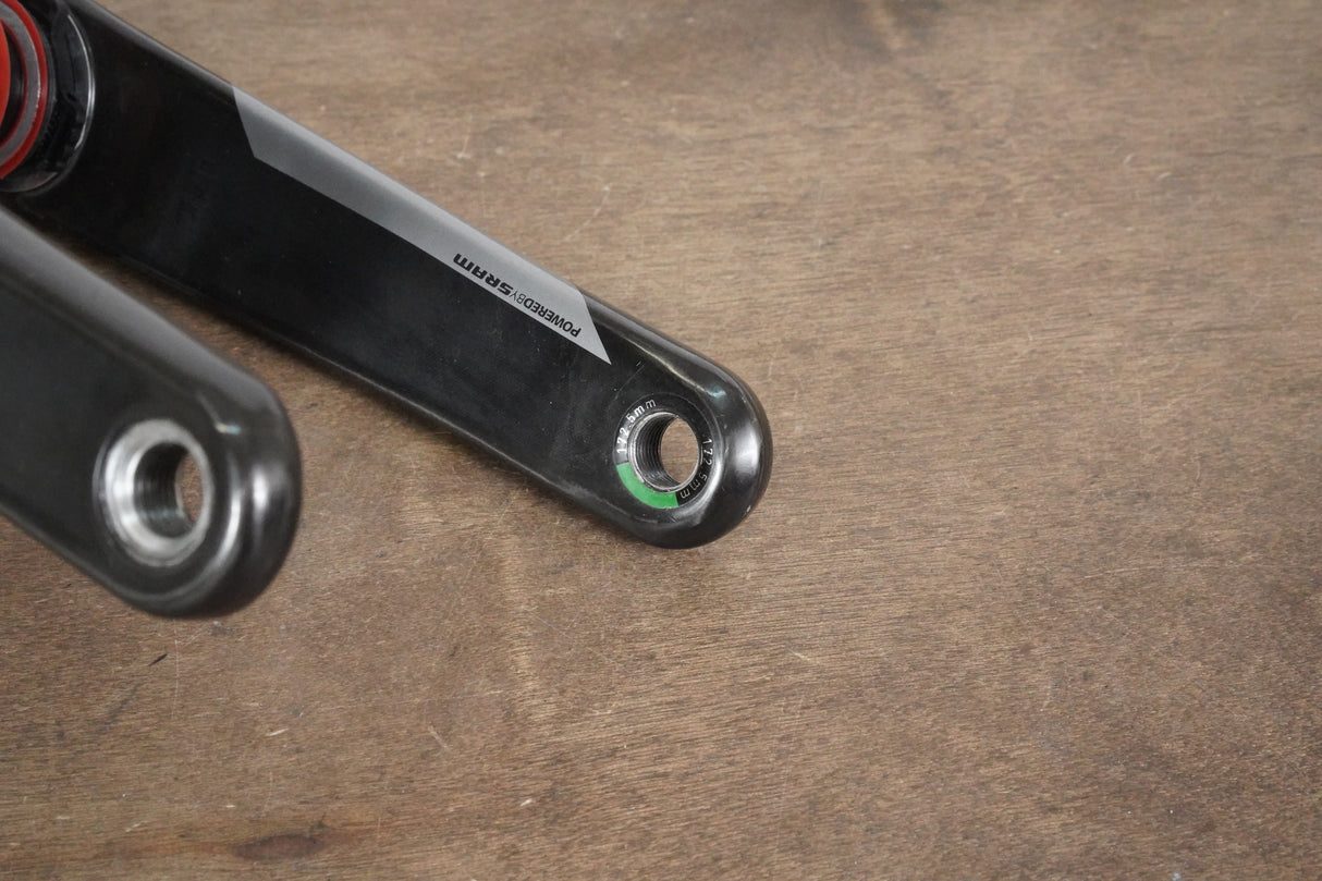 172.5mm 48/35T DUB Quarq 12 Speed Carbon Crankset