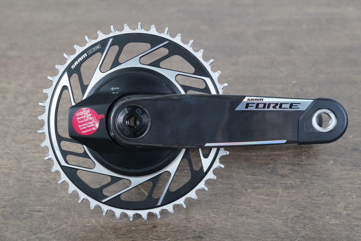 170mm 44T DUB SRAM Force Red AXS E1 XPLR 1x12 Speed Quarq Power Crankset