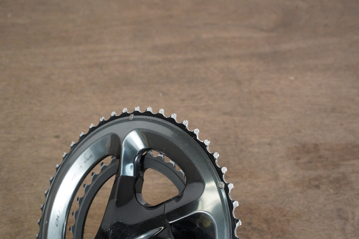 175mm 50/34T Shimano Dura-Ace FC-R9100 11 Speed Crankset 9100