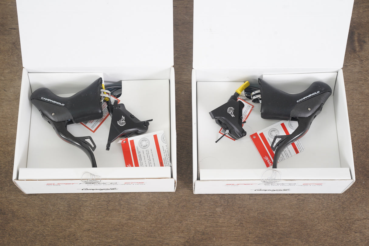 NEW Campagnolo Super Record EPS 12 Speed Electronic Disc Brake Shifters + Calipers
