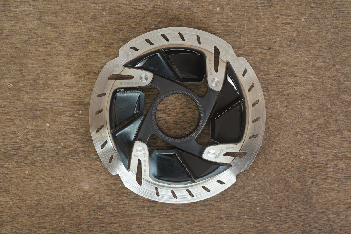 (1) 140mm Shimano Dura-Ace SM-RT900 Center Lock Disc Brake Rotor
