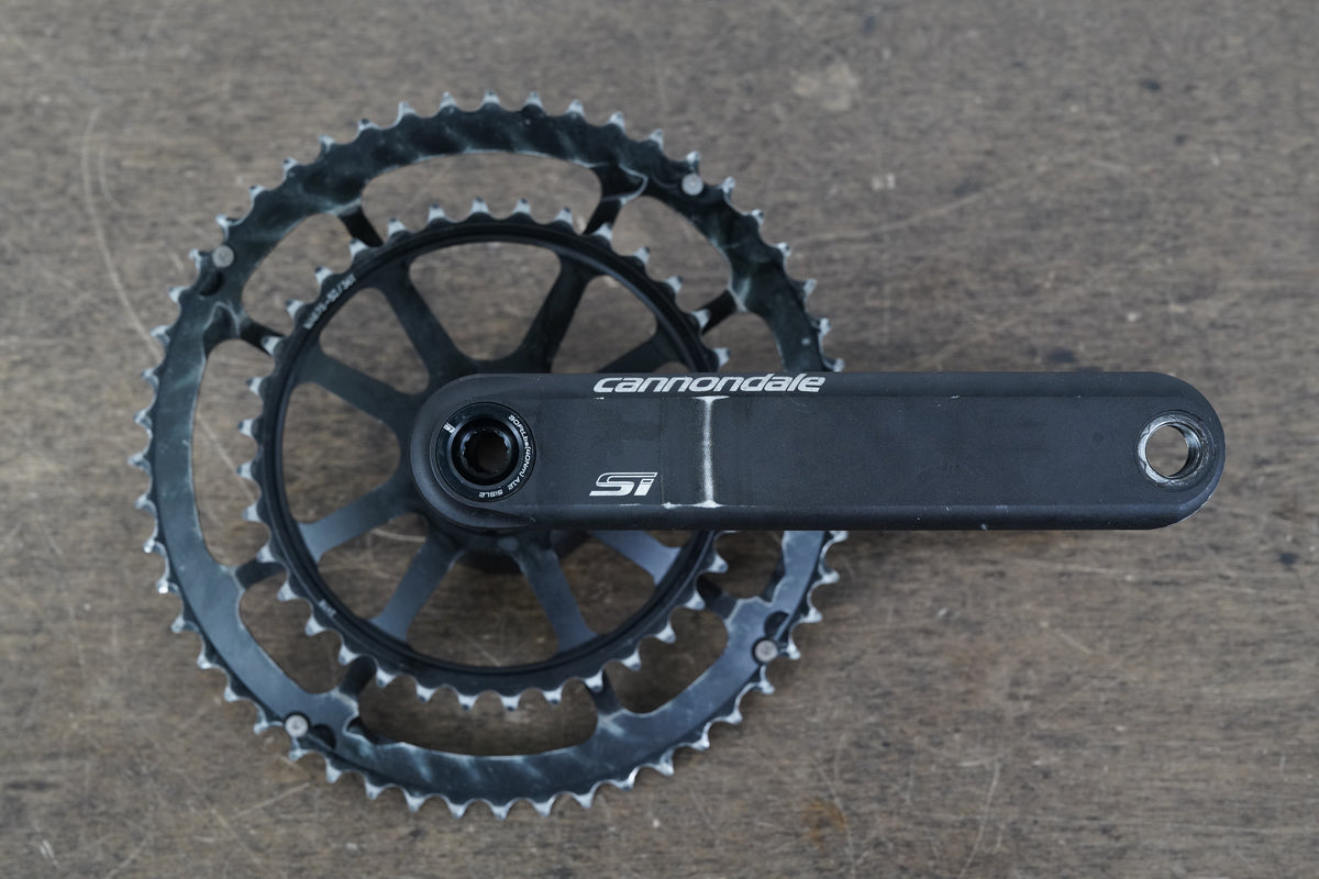 172.5mm 52/36T BB30 Cannondale Si Spidering Hollowgram Road Crankset 618g