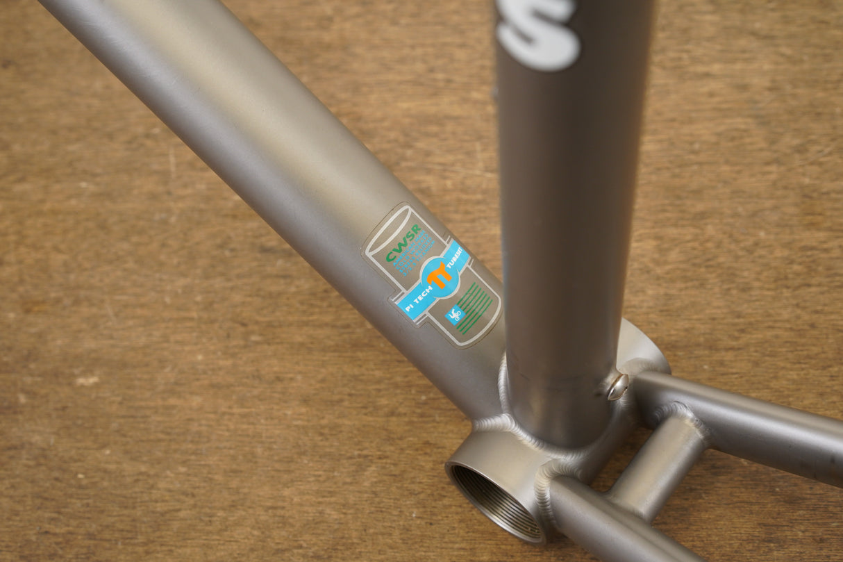55cm Moots Psychlo-X Titanium Cantilever Rim Brake Cyclocross Frame Canti